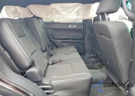 2016 Ford Explorer Police Interceptor z USA, uszkodzony, nr VIN 1FM5K8AR4GGC50463